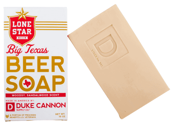 Big Texas Beer Soap - Made With Lone Star